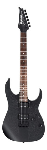 Guitarra Elétrica Ibanez Rg Standard Rgrt421 De  Nato Weathered Black Com Diapasão De Jatobá
