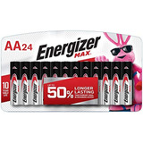 Baterias Energizer Aa Bateria Doble A Max Alcalina 24 Cuenta