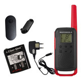 Talkabout Radio T210br Reposição + Bateria +carregador +clip