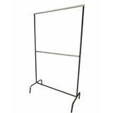 Rack Organizador De Ropa Exhibidor Desarmable 2mt X 1.20