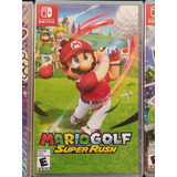 Mario Golf Super Rush Nintendo Switch Físico (nuevo)