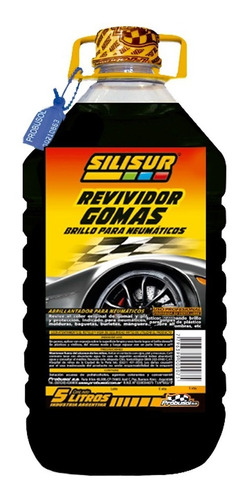 Revividor Gomas Tradicional Silisur Carwash 5lt