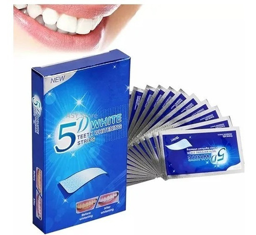 Tiras Blanqueadoras Blanqueamiento Dental 14pares Envio Grat