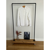 Camisa Hombre Blanca Burberry Original Talle Xl No Polo