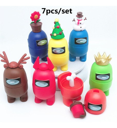 7 Unids/set Entre Nosotros Figura De Acción Juguetes Moldes