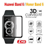 Película Para Huawei Honor Band 6 Anti Riscos Kit Com 2