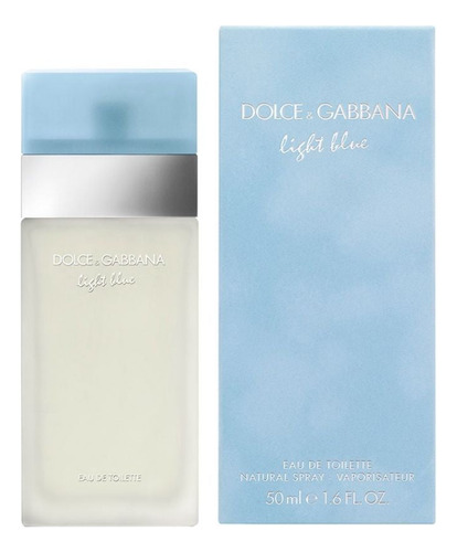 Perfume Original Light Blue Edt 50ml Mujer D&g