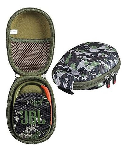 Estuche Rigido Para Parlante Jbl Clip 4 - Camuflado