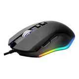 Mouse Gamer Fantech Zeus X5s Macro Pro Soft Scroll Metalico Color Negro