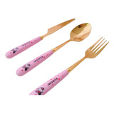 Set De Cubiertos Sanrio (cuchara, Tenedor Y Cuchillo) Kawai