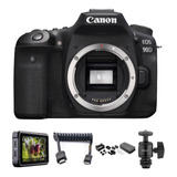 Canon Eos 90d Dslr Camara Body Hdr Filmmaker Kit