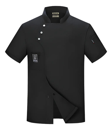 Filipina Manga Corta Uniforme Chef Cocina Gastronomia Moda