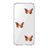 Carcasa Mariposas De Cobre iPhone XS