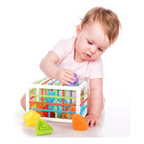 Montessori Motor Skill Sensory Cube Toy 1