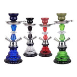 Narguila Hookah + 2 Mangueras + Carbones + Esencias