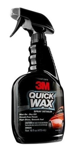 3m Quick Wax Cera Rápida Con Carnauba Spray Auto Detailing