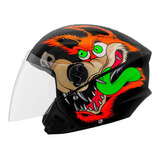 Capacete Coyote Aberto New Liberty 3 Brilhante Pro Tork