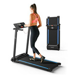 Mini Trotadora Plegable Urevo, 2.25hp Con 12 Modos Hiit, Com