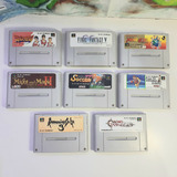 Lote Jogos Super Nintendo Original Snes Japonês Famicom
