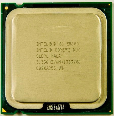 Intel Core 2 Duo E8600 + 12 Meses Garantia + Pasta Termica 