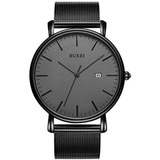 Reloj Analogico De Moda Burei Para Hombre, Fecha Analogica