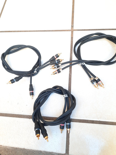 Cable Rca Monster Cable 3 Piezas 