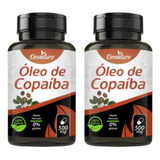 Kit 2 Óleo De Copaíba 100% Natural 120 Capsulas No Total