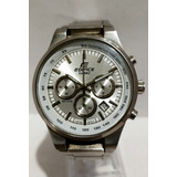 Auténtico Reloj Casio Edifice Chronograph Ef-500 All Steel