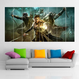 Cuadro Poliptico Elders Scrolls Online Mmorpg Xxl 192x100cm