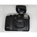 Canon Powershot G12 Con Módulo Gps Jobo