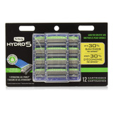 Hydro 5 Mens Sensitive Razor Blade Recambios 12 Unidade...