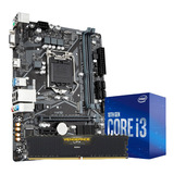 Combo Actualización Gamer Intel I3 10100 H410 10ma 8gb Ddr4