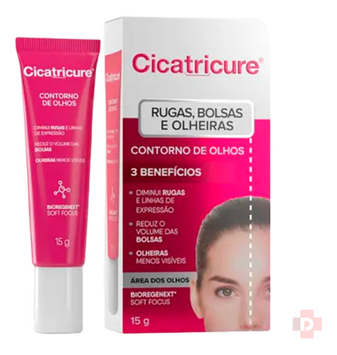 Cicatricure Contorno De Olhos Rugas Bolsas E Olheiras 15g