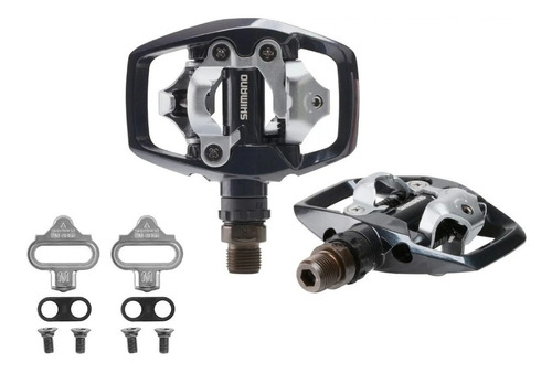 Pedal Shimano Pd-ed500 Plataforma E Clip Com Tacos Sh56 