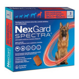 Antipulgas Antigarrapas Nexgard Spectra 30-60 Kg Caja X3