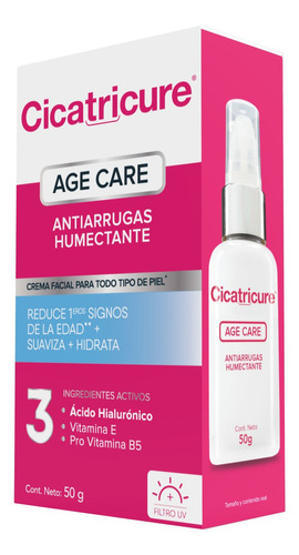 Age Care Crema Antiarrugas Humectante 50g. Cicatricure