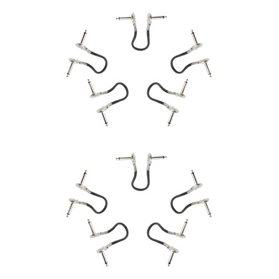 Pack X 10 Unidades Cable Interpedal Mxr Dcp06j 15 Cm Diez