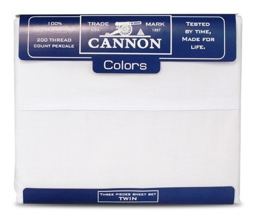 Juego De Sabanas Cannon Classic King Size 200 Hilos 100% ALG