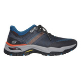 Tenis Training Skechers Arch Fit Dawson Mahone - Azul-negro