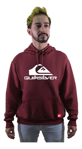 Moletom Quiksilver Unissex Blusa De Frio Casaco Super 100%  