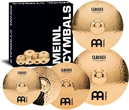 Meinl Cymbals Cc-141620 + 18 Classics Custom Bonus Pack Jueg