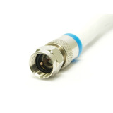 Cabo Coaxial Antena Rgc 6 60% 15 Mt Com Conector Compressão