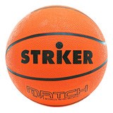 Pelota De Básquet Striker Basket Nº 7 Color Naranja Para Basketball De Exterior