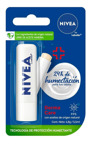 Nivea Protector Labial Med Repair Fps 15 Con Aceite Natural