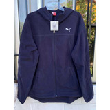 Poleron Con Capucha Marca Puma Talla M Material Polar