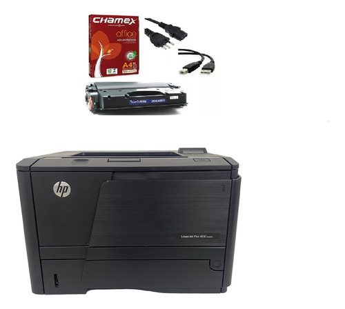 Impressora Hp Laserjet Pro400 M401n Com Kit Brinde