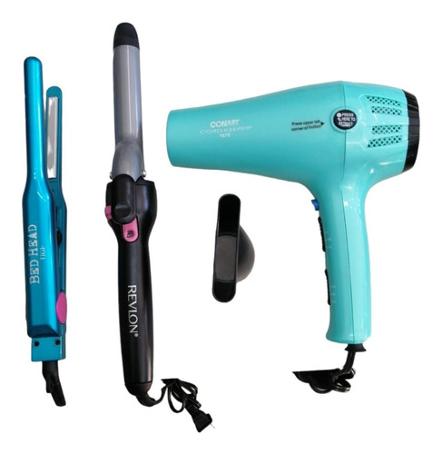 Combo Navideño #3  Secadora Conair + Plancha + Pinza 1´´