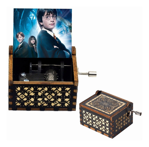 Caja De Música De Madera: Tema Musical De Harry Potter