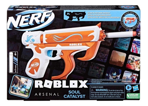 Nerf Roblox Arsenal: Lanzador Soul Catalyst Hasbro