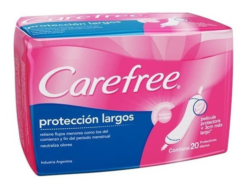 Carefree Proteccion Largo X 20 Unidades